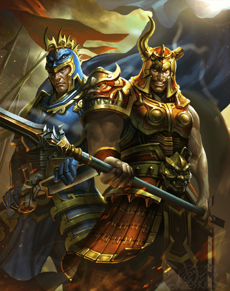 三国杀颜良文丑 - 三国杀OL-三国杀官网-武将技能介绍