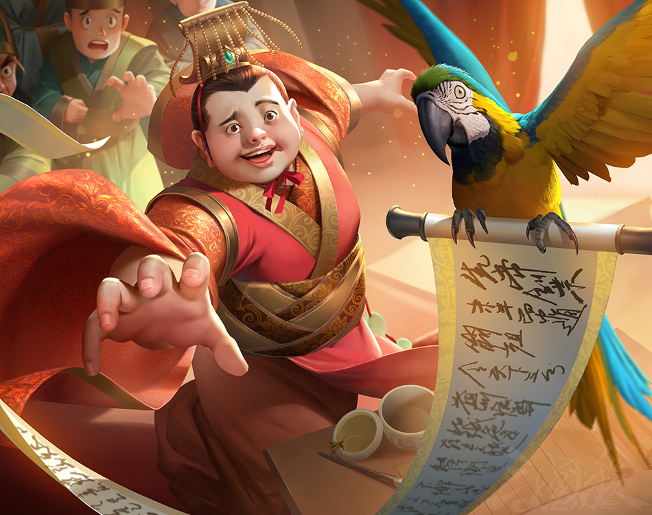 三国杀刘禅 - 三国杀OL-三国杀官网-武将技能介绍